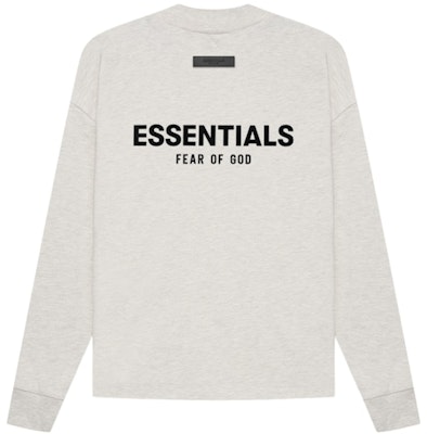 Fear of God Essentials Women's L/S T-shirt (SS22) Light Oatmeal Order Fear of God Essentials Women's L/S T-shirt (SS22) Light Oatmeal