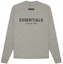 Order Fear of God Essentials Women's L/S T-shirt (SS22) Dark Oatmeal