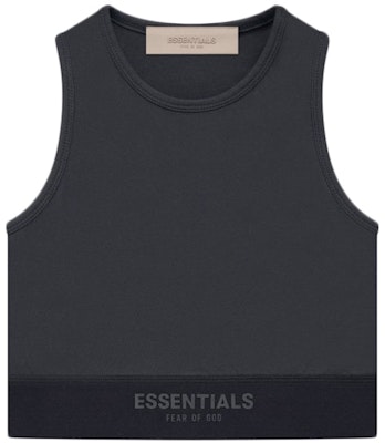 Fear of God Essentials 女款运动背心 铁色 Buy Fear of God Essentials 女款运动背心 铁色