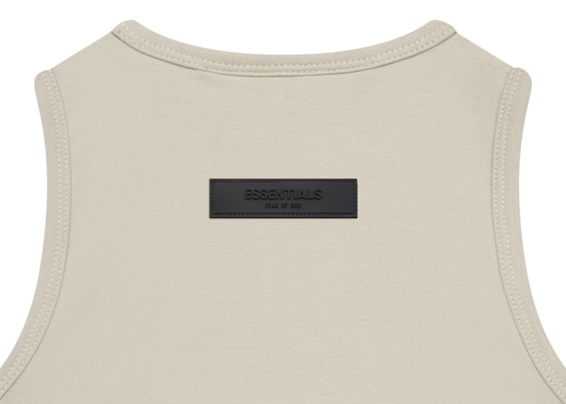 Lookbook Fear of God Essentials Women's Sport Tank Wheat