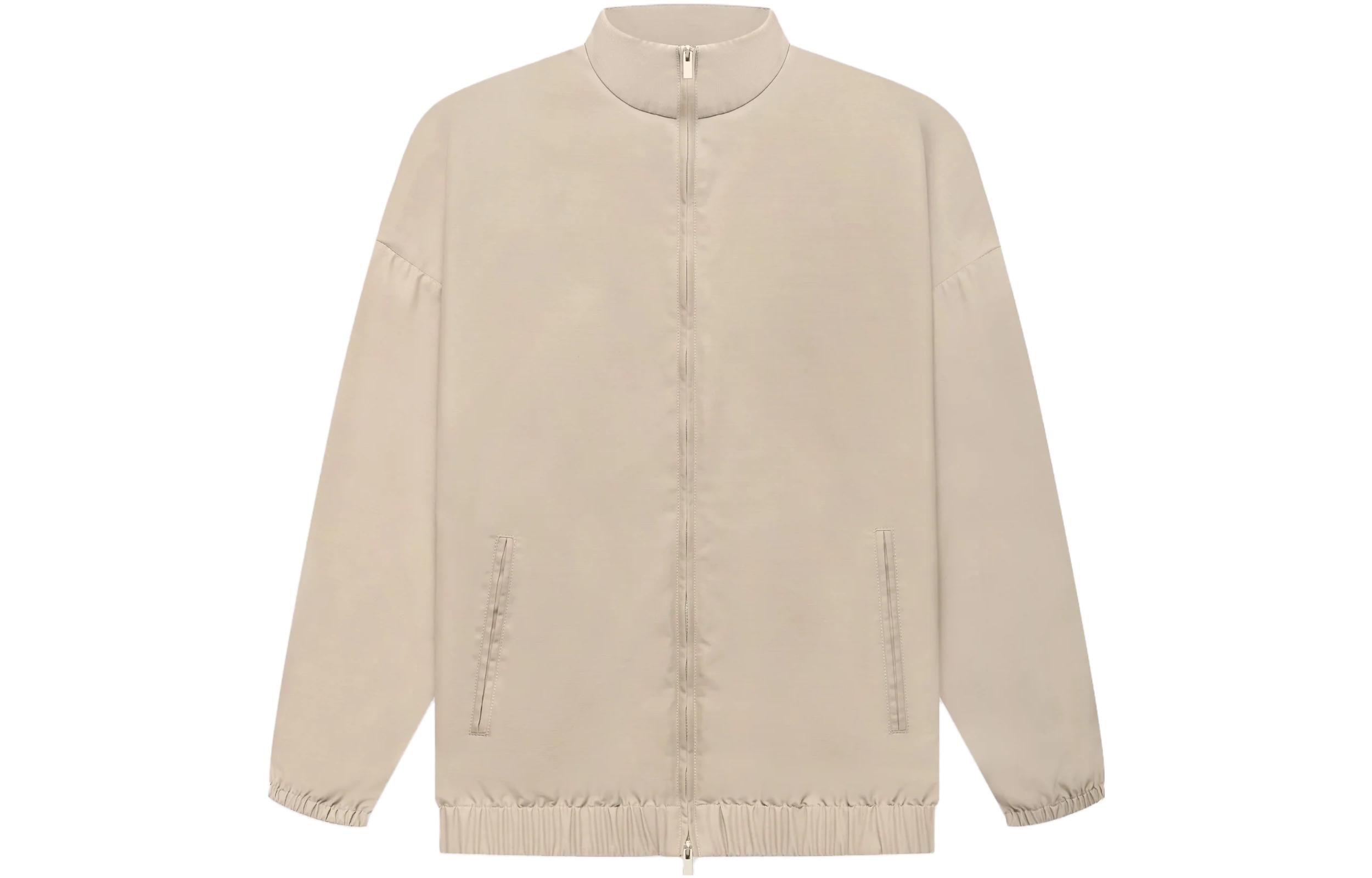 FOG Essentials Wool Zip Jacket Unisex - Khaki FGE30-013AWNY-252