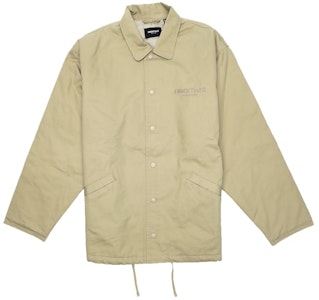 Fear of God ESSENTIALS Jaket Kerja Khaki Buy Fear of God ESSENTIALS Jaket Kerja Khaki