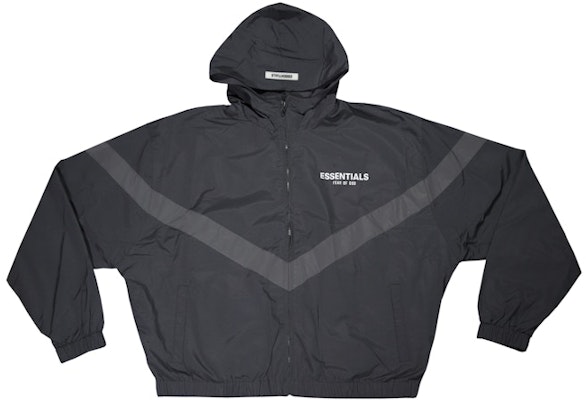Fear of God ESSENTIALS Zip Anorak Windbreaker Jacket Black Buy Fear of God ESSENTIALS Zip Anorak Windbreaker Jacket Black