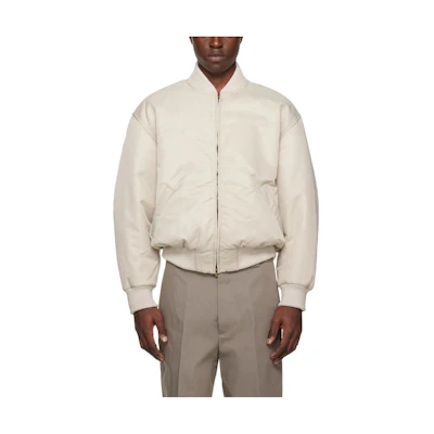 FOG Eternal SS23 Nylon Twill Bomber Jacket Cement Grey FOG-SS23-827