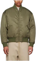 Fear of God Eternal SS23 Polyamide Twill Bomber Jacket Olive Green FOG-SS23-825 Fear of God Eternal SS23 Polyamide Twill Bomber Jacket Olive Green FOG-SS23-825