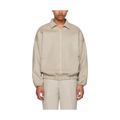 FOG Eternal SS23 Virgin Wool-Cashmere Melton Jacket Dusty Beige FOG-SS23-816