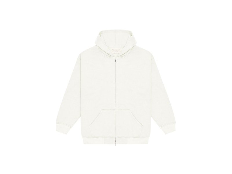 Fear of God Everyday Full Zip Hoodie White