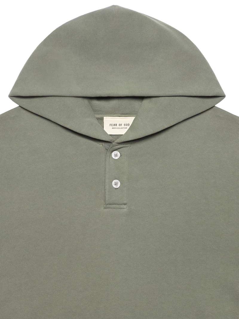 FOG Everyday Henley Hoodie Army Green 圖 3