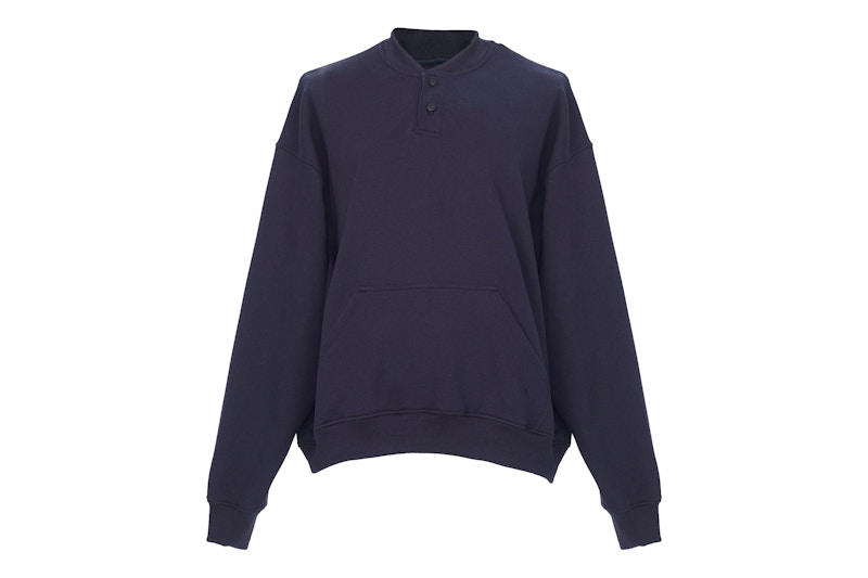 Fear of God Everyday Henley Sweatshirt Navy