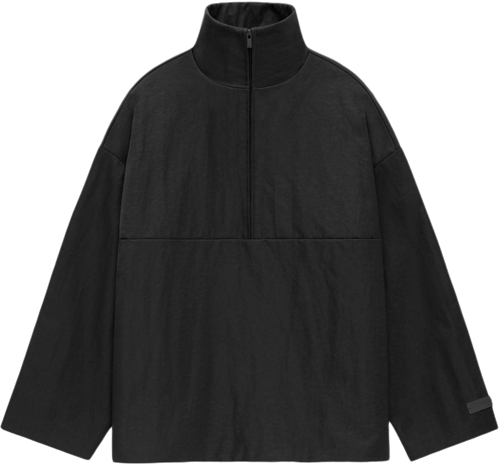 fear-of-god-fall24-back-to-school-textured-nylon-half-zip-pullover-black-sweater-202-bt-246350-f