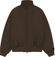 Fear of God FALL24 Bonded Nylon Bomber Jacket - Ebony Brown Short Jacket 202HO246445F Fear of God FALL24 Bonded Nylon Bomber Jacket - Ebony Brown Short Jacket 202HO246445F