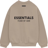 Fear of God FALL24 Fleece Crewneck Desert Sand Heavyweight Pullover Sweatshirt Men 192ho246267f Fear of God FALL24 Fleece Crewneck Desert Sand Heavyweight Pullover Sweatshirt Men 192ho246267f