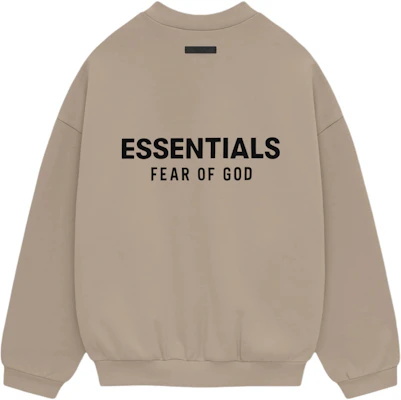 Fear of God FALL24 Fleece Crewneck Desert Sand Heavyweight Pullover Sweatshirt Men 192ho246267f Buy Fear of God FALL24 Fleece Crewneck Desert Sand Heavyweight Pullover Sweatshirt Men 192ho246267f
