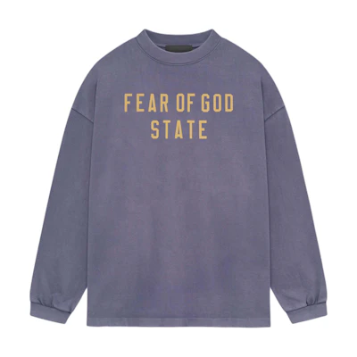 FOG FALL24 Homecoming Heavy Lavender Pullover Crewneck Longsleeve 125BT242017F