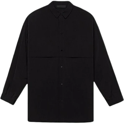 Fear of God 秋冬24 军用尼龙衬衫深黑重型夹克男款 186BT244320F Buy Fear of God 秋冬24 军用尼龙衬衫深黑重型夹克男款 186BT244320F
