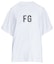Buy Fear of God Fg' Logo T-Shirt White/Black