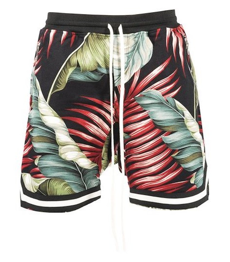 Fear of God Floral Jungle Gurl Drop Shorts Black/Floral