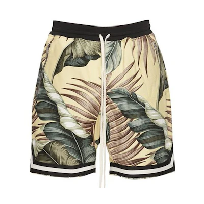 FOG Floral Jungle Gurl Drop Shorts Floral/Cream