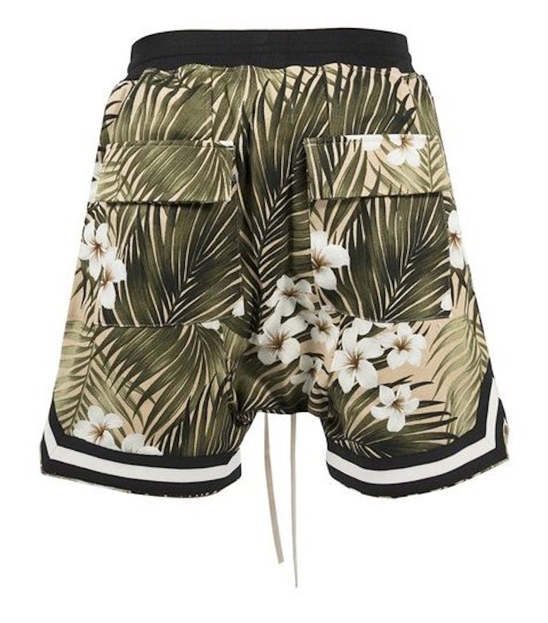 Order Fear of God Seluar Pendek Bunga Jungle Gurl Hijau/Bunga.