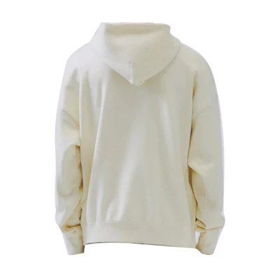 FOG FW19 Pullover Hoodie Beige Heavyweight Logo Unisex Fleece Hoodie 192250500058569