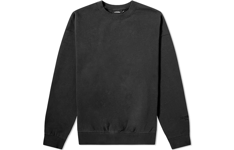 FOG FW19 Reflective Crewneck Sweatshirt Black - Unisex Heavyweight Pullover FOG-FW19-30