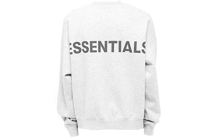 FOG FW19 Reflective Heather Grey Crewneck Sweatshirt Unisex FOG-FW19-31