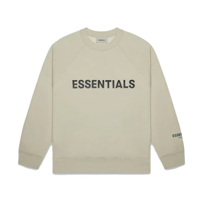 FOG FW20 Crew Neck Sweatshirt Moss Heavyweight Logo Unisex Pullover 192250500209245