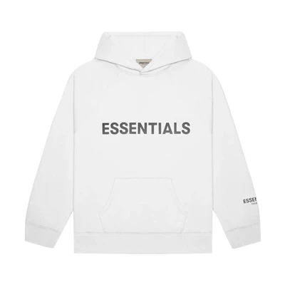 FOG FW20 Heavyweight Pocket Hoodie Unisex White 192250500192010
