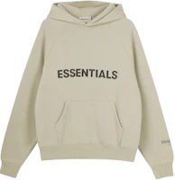 Fear of God FW20 Hoodie Moss Green Lettering Heavyweight Pullover for Men FOG-FW20-290 Fear of God FW20 Hoodie Moss Green Lettering Heavyweight Pullover for Men FOG-FW20-290