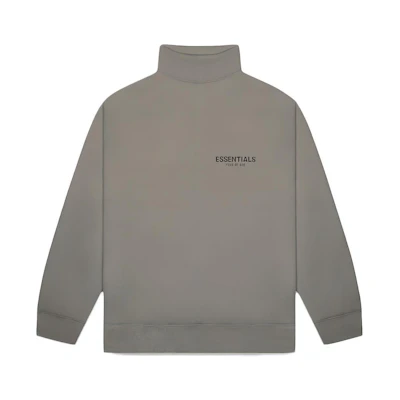 FOG FW20 Mockneck Grey Pullover Sweatshirt Unisex Heavyweight Style FOG-FW20-226