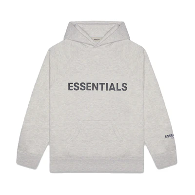 FOG FW20 Oversized Logo Hoodie Pullover Unisex - Deep Oatmeal FOG-FW20-341