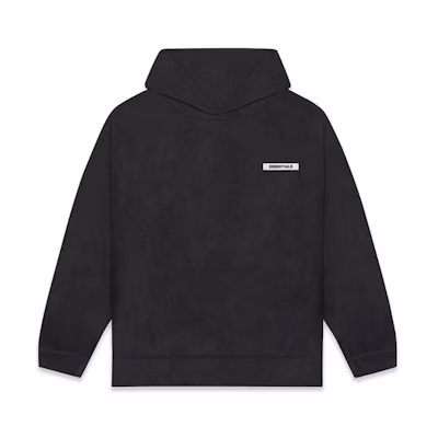 FOG FW20 Polar Fleece Hoodie Dark Slate Black Small Logo Unisex Pullover FOG-FW20-338