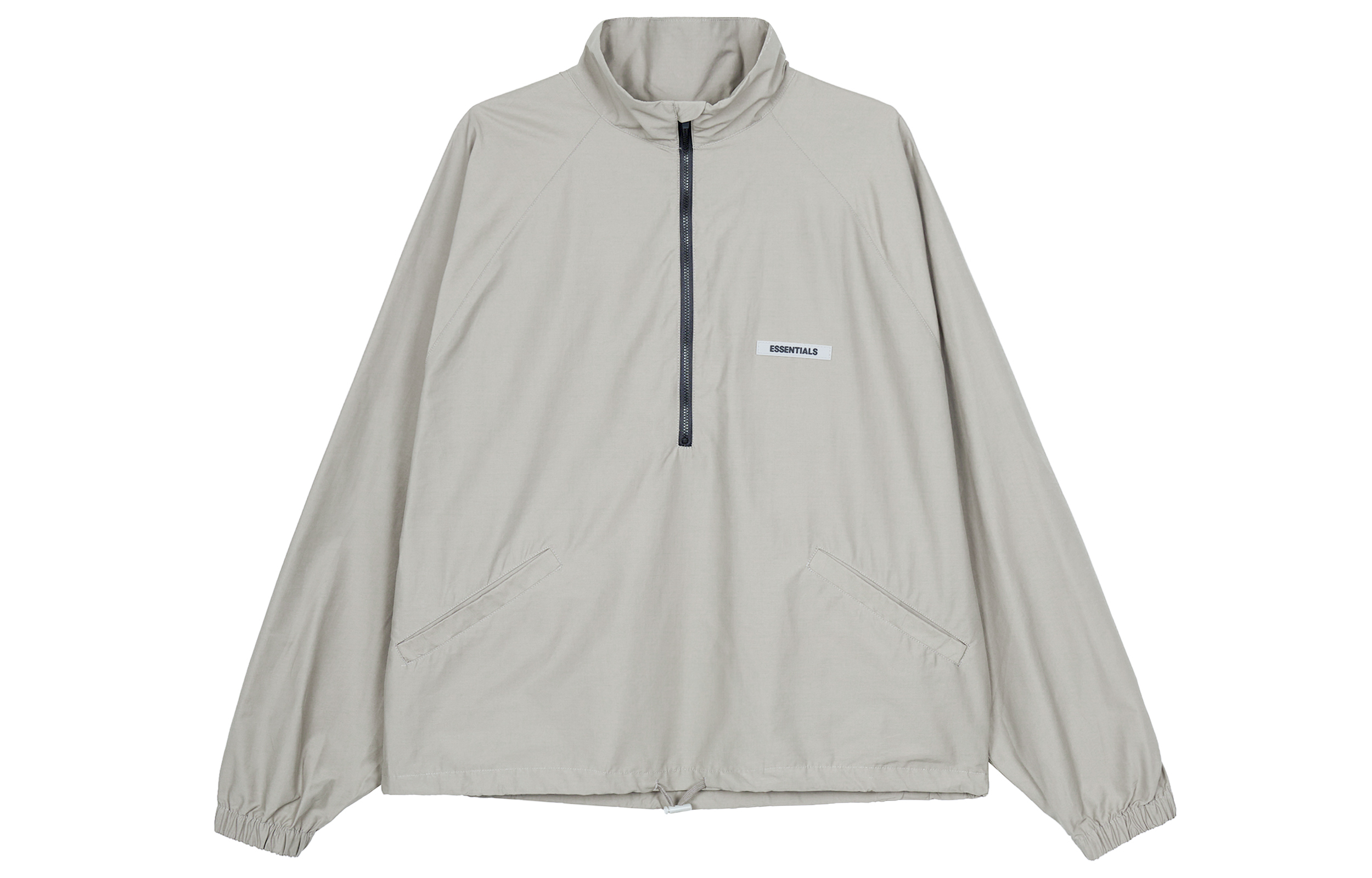 Fear of God FW20 Rack Jacket Olive Half-Zip Windbreaker Unisex - Olive Green FOG-FW20-352