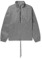 Fear of God FW20 Reflective Half-Zip Windbreaker Jacket Grey ESSJKHAET21NF Fear of God FW20 Reflective Half-Zip Windbreaker Jacket Grey ESSJKHAET21NF