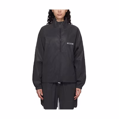 FOG FW20 Reflective Half Zip Track Jacket Black - Unisex Athletic Jacket FOG-FW20-215
