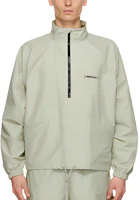 Fear of God FW20 Sage Half-Zip Track Jacket Unisex - Logo Raglan Windbreaker FOG-FW20-191 Fear of God FW20 Sage Half-Zip Track Jacket Unisex - Logo Raglan Windbreaker FOG-FW20-191