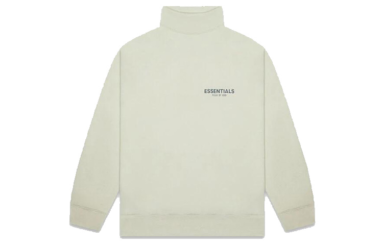 FOG FW20 Sage Mock Neck Sweatshirt Unisex Grey-Green Pullover FOG-FW20-306
