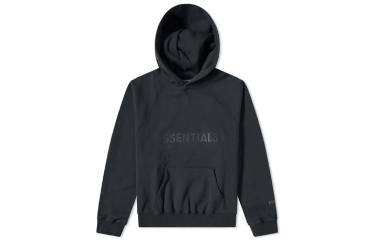 FOG FW20 Silicone Logo Hoodie Dark Navy Winter Fleece 192250500234041