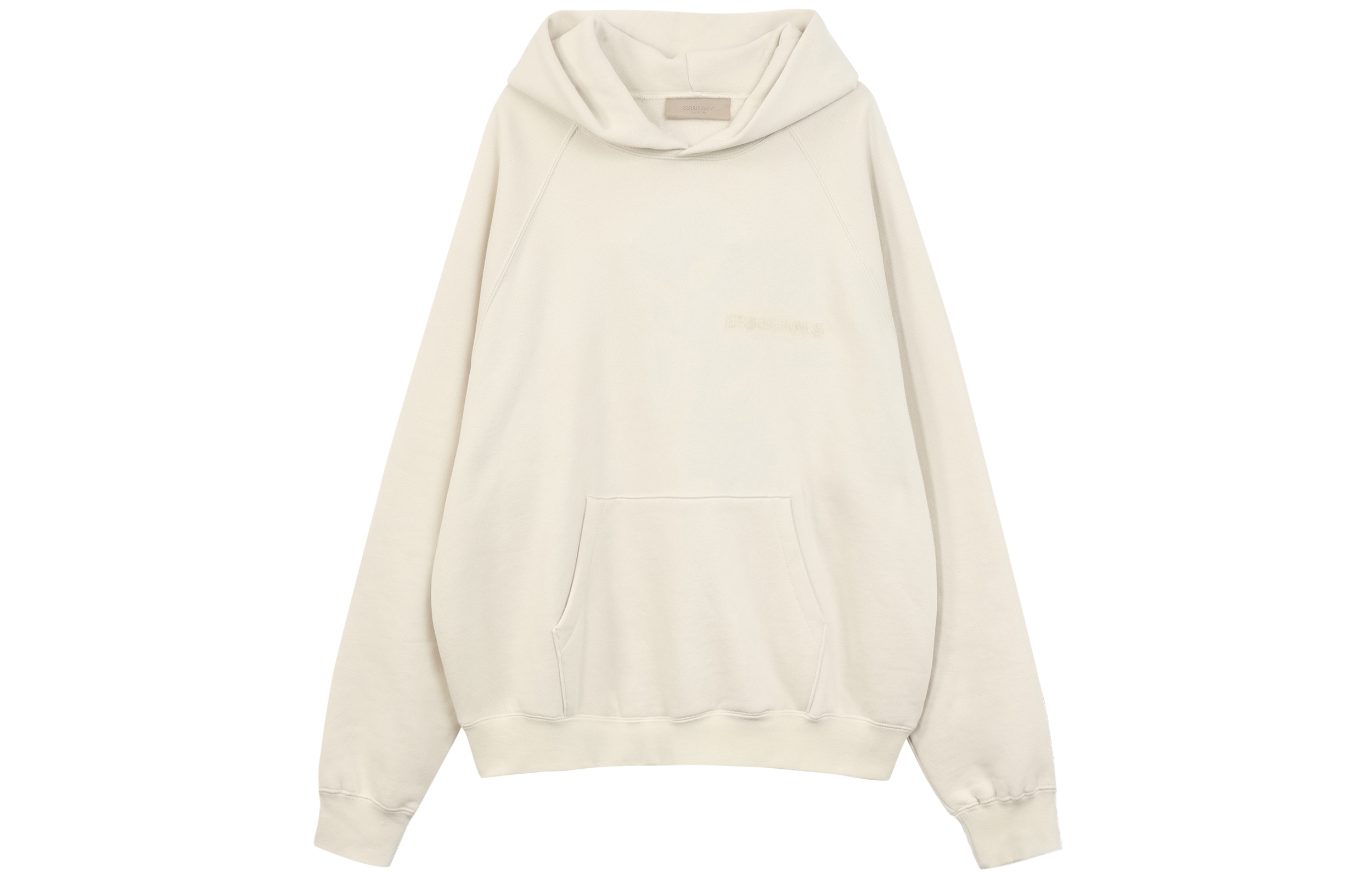 FOG FW21 3D Logo Pullover Heavyweight Sweatshirt Beige Unisex 192BT212250F