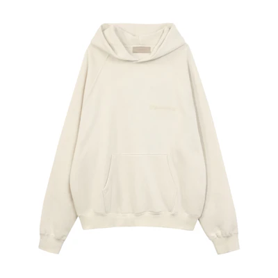 FOG FW21 3D Logo Pullover Heavyweight Sweatshirt Beige Unisex 192BT212250F