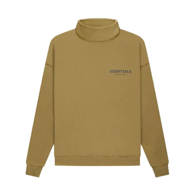 FOG FW21 Amber Mockneck Pullover Sweatshirt Unisex Heavyweight Fleece FOG-FW21-012