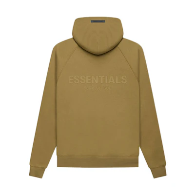 FOG FW21 Amber Pullover Hoodie with Back Logo, Unisex Winter Heavyweight FOG-FW21-003