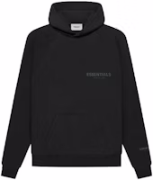 Fear of God FW21 Black Heavyweight Logo Hoodie Unisex Winter Pullover FOG-FW21-156 Fear of God FW21 Black Heavyweight Logo Hoodie Unisex Winter Pullover FOG-FW21-156