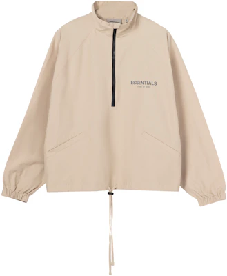 フィアオブゴッド FW21 ハーフジップ ベージュ トラックジャケット ウインドブレーカー FOG-FW21-104 Buy フィアオブゴッド FW21 ハーフジップ ベージュ トラックジャケット ウインドブレーカー FOG-FW21-104