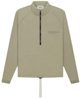 Fear of God FW21 Half Zip Track Jacket Pistachio Green Unisex Retro Windbreaker FOG-FW21-016 Fear of God FW21 Half Zip Track Jacket Pistachio Green Unisex Retro Windbreaker FOG-FW21-016