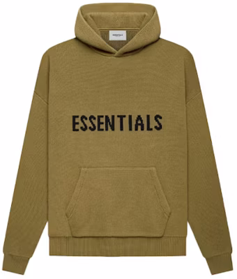Fear of God FW21 Knit Pullover Hoodie Amber Unisex Heavyweight Logo Sweatshirt FOG-FW21-015 Buy Fear of God FW21 Knit Pullover Hoodie Amber Unisex Heavyweight Logo Sweatshirt FOG-FW21-015