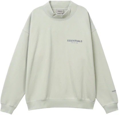 フィアオブゴッド FW21 モックネック スウェットシャツ グリーン/コンクリート ユニセックス FOG-FW21-110 Buy フィアオブゴッド FW21 モックネック スウェットシャツ グリーン/コンクリート ユニセックス FOG-FW21-110