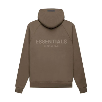 FOG FW21 Pullover Hoodie Harvest Wheat Brown Unisex Logo Fleece Hoodie FOG-FW21-002