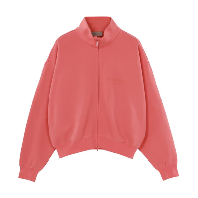 FOG FW22 Coral Full-Zip Logo Fleece Jacket Unisex FOG-FW22-269