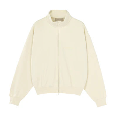 FOG FW22 Eggshell Full-Zip Jacket Cream Logo Casual Unisex Heavyweight FOG-FW21-333